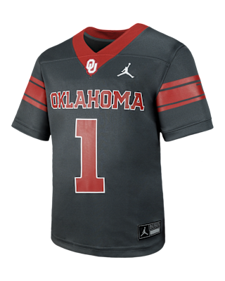 Oklahoma Big Kid's Nike College Untouchable Game Jersey. Nike.com